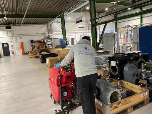 V & K Gebäudereinigung Hamburg Parkhäuser und Tiefgaragen 01